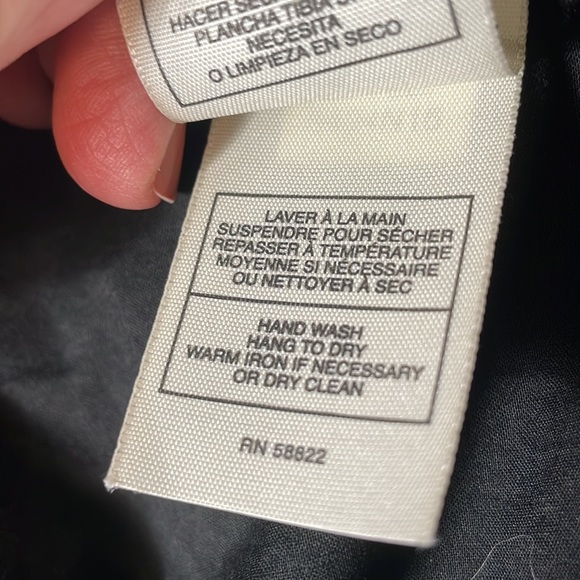 Max Studio Black White Embroidered Wrap Drawstring Waist Cotton Skirt Size S - Picture 13 of 15